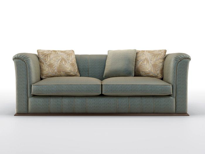 GORDON - 3 seater fabric sofa _ BRUNO ZAMPA